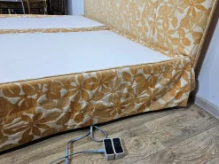 Elektrisches Vintage Doppelbett, 1970er