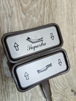 Elektrisches Vintage Doppelbett, 1970er