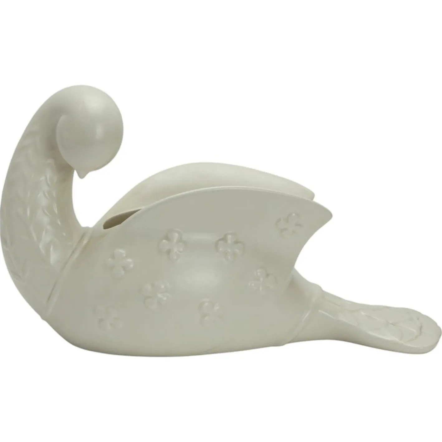 Elfenbeinfarbene Beswick Dove Vase aus Keramik, 1950er