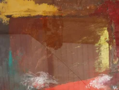Eliseo Domingo, Agape, Öl & Mixed Media auf Leinwand, Gerahmt