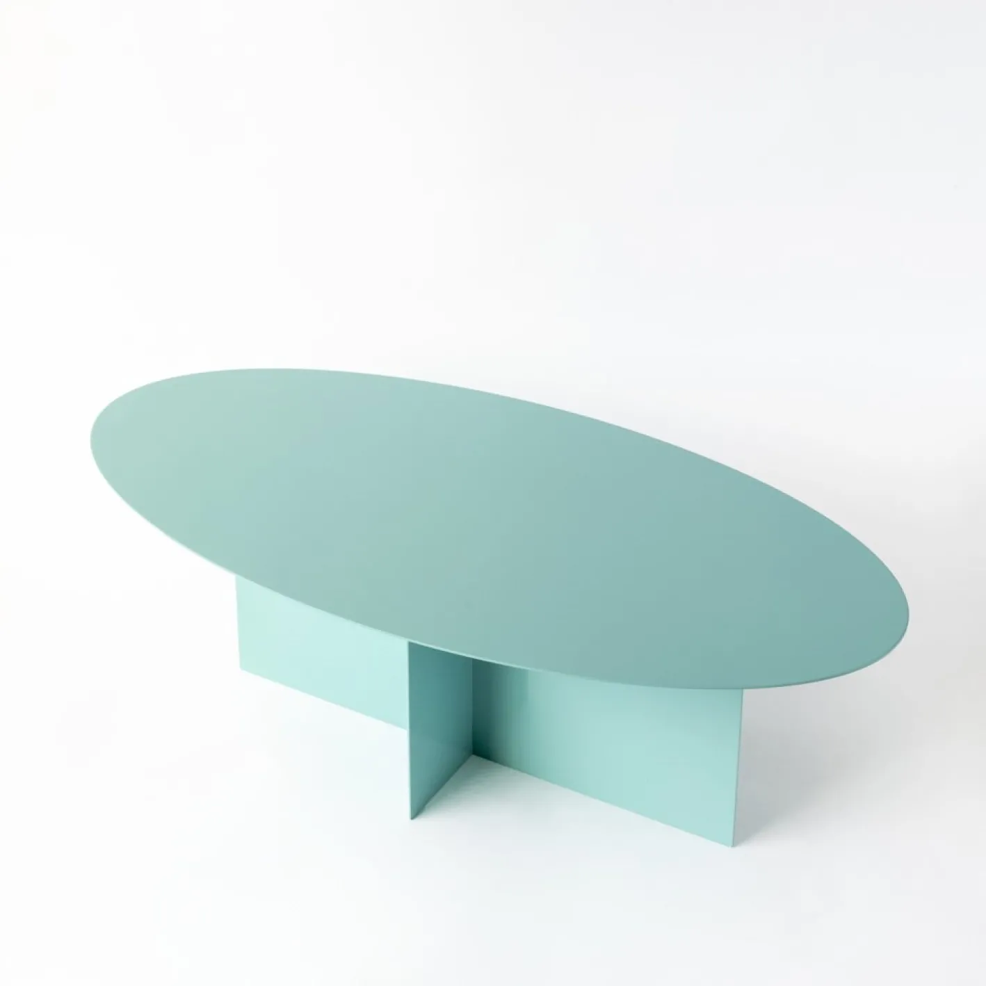 Elliptischer Across Couchtisch von Claudia Pignatale für Secondome