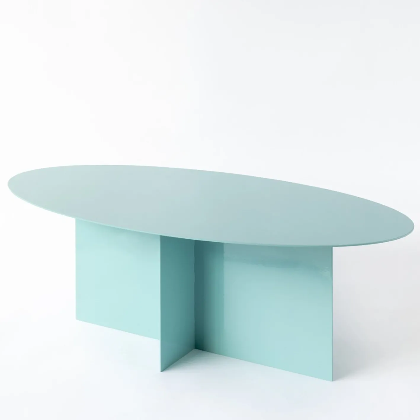 Elliptischer Across Couchtisch von Claudia Pignatale für Secondome