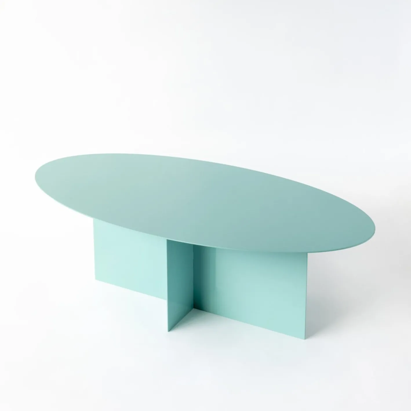 Elliptischer Across Couchtisch von Claudia Pignatale für Secondome