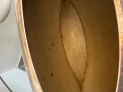 Elliptische Vintage Vase von Lino Sabattini, 1970er