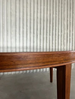 Emaillierter Couchtisch aus Kupfer, 1960er