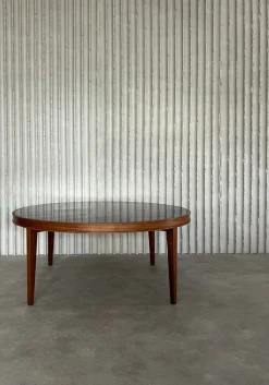 Emaillierter Couchtisch aus Kupfer, 1960er