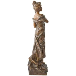Emmanuel Villanis, Sappho, 1890er-1910er, Bronze