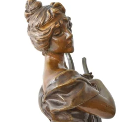 Emmanuel Villanis, Sappho, 1890er-1910er, Bronze