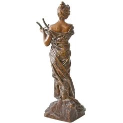 Emmanuel Villanis, Sappho, 1890er-1910er, Bronze