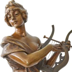 Emmanuel Villanis, Sappho, 1890er-1910er, Bronze