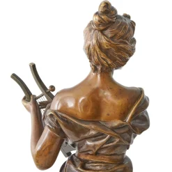 Emmanuel Villanis, Sappho, 1890er-1910er, Bronze