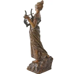 Emmanuel Villanis, Sappho, 1890er-1910er, Bronze