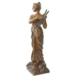 Emmanuel Villanis, Sappho, 1890er-1910er, Bronze
