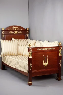 Empire Bett mit Baldachin, 1810