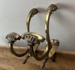 Empire Bronze Kleiderhaken, 1850er, 5er Set