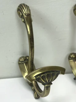 Empire Bronze Kleiderhaken, 1850er, 5er Set