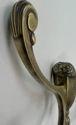 Empire Bronze Kleiderhaken, 1850er, 5er Set