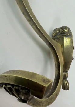Empire Bronze Kleiderhaken, 1850er, 5er Set