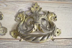 Empire Griffe aus Bronze, 1840er, 2 . Set