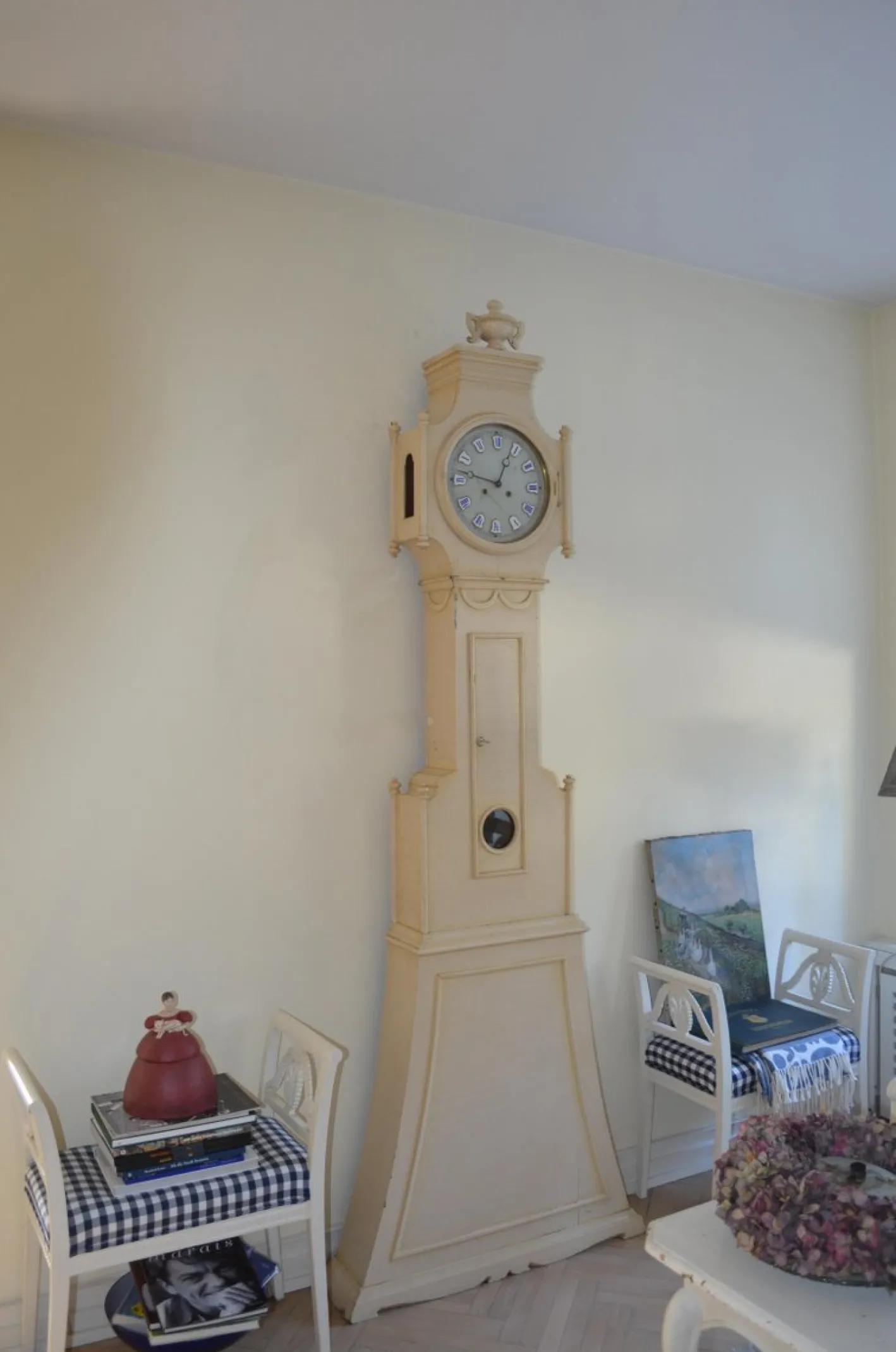 Empire Standuhr, 18. Jh