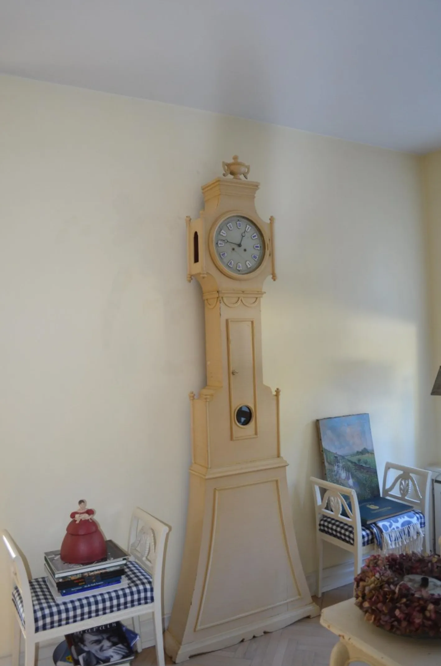 Empire Standuhr, 18. Jh