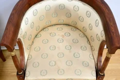 Empire Wohnzimmer Set aus gebeizter Buche, frühes 20. Jh. von J&J Kohn, 1890er, 3er Set