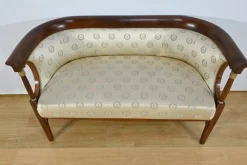 Empire Wohnzimmer Set aus gebeizter Buche, frühes 20. Jh. von J&J Kohn, 1890er, 3er Set