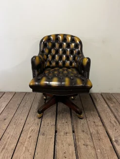 Englischer Bürostuhl von Art Forma Upholstery Ltd., 1970er