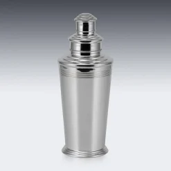 Englischer Versilberter Art Deco Cocktail Shaker, 20. Jh., 1965