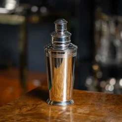 Englischer Versilberter Art Deco Cocktail Shaker, 20. Jh., 1965