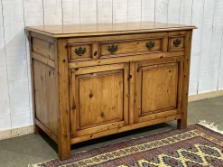 Englisches Sideboard aus Tannenholz, 1950er