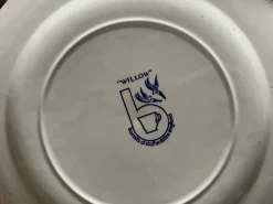 Englisches Steingut Tafelservice von Willow Barratts of Staffordshire, 1970, 7 . Set