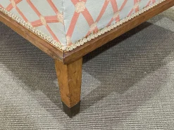 Englisches Tagesbett aus Eiche, Frühes 20. Jh.