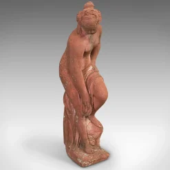 Englische Vintage Gartenstatue aus rekonstituiertem Stein, 1970er
