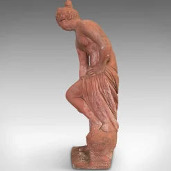 Englische Vintage Gartenstatue aus rekonstituiertem Stein, 1970er