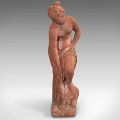 Englische Vintage Gartenstatue aus rekonstituiertem Stein, 1970er