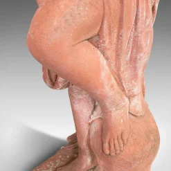 Englische Vintage Gartenstatue aus rekonstituiertem Stein, 1970er