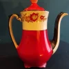 Englische Vintage Kaffee- oder Teekanne Mod. Richelieu von Wedgwood, 1950er