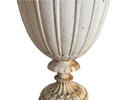 Englische Vintage Urnen aus Gusseisen, 1890, 2er Set