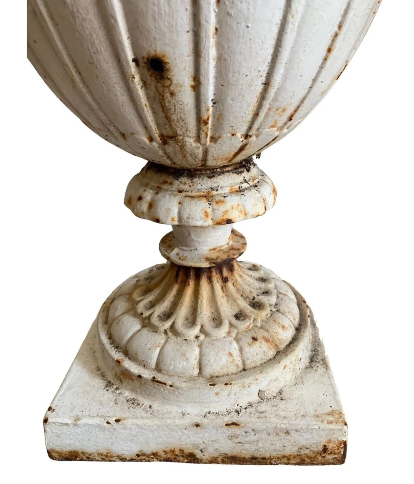 Englische Vintage Urnen aus Gusseisen, 1890, 2er Set