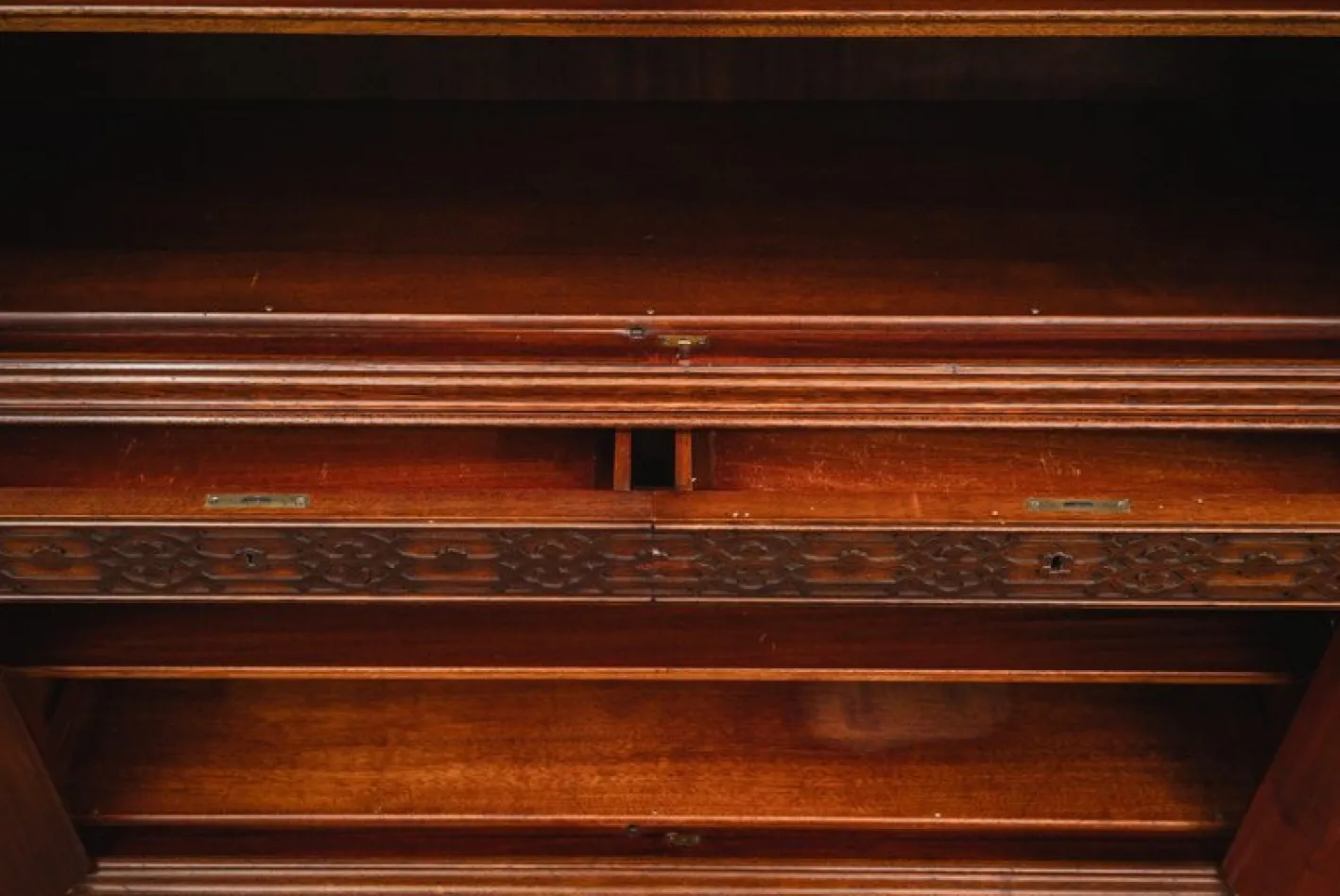 English Style Bookcase in Mahogany, Early 20th Century