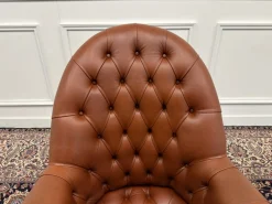 English Wade Chesterfield Schreibtischsessel