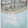 Enrico Benaglia, Paper Bird, 1990er, Lithographie