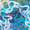 Enric Servera, Deep Shoal, 2024, Acryl auf Papier