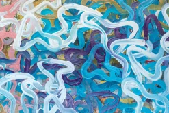 Enric Servera, Deep Shoal, 2024, Acryl auf Papier