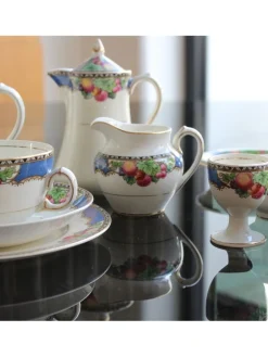 1er Frühstücksset von Orchard Booths Silicon China, 1920er, 11 . Set