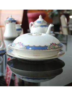 1er Frühstücksset von Orchard Booths Silicon China, 1920er, 11 . Set