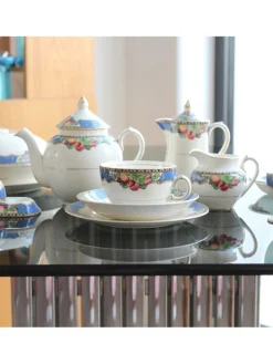 1er Frühstücksset von Orchard Booths Silicon China, 1920er, 11 . Set