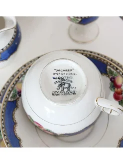 1er Frühstücksset von Orchard Booths Silicon China, 1920er, 11 . Set