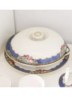 1er Frühstücksset von Orchard Booths Silicon China, 1920er, 11 . Set